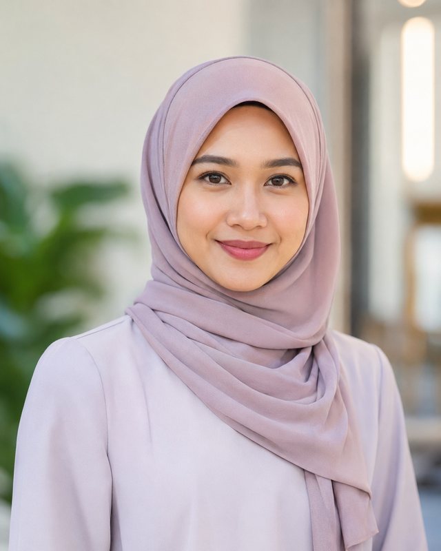 Potret contoh pelanggan Nur Aisyah